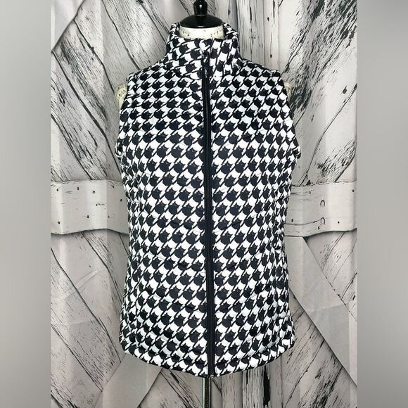 Jason Maxwell Jackets & Blazers - Jason Maxwell Cat Print Puffer Vest S